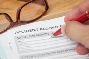 PERSON COMPLETING A RESTAURANT ACCIDENT COMPENSATION CLAIM FORM